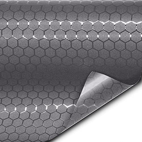 VViViD+ Honeycomb Matte Smoke Taillight Tint Bulk Vinyl Roll