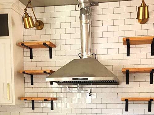 Heavy-Duty Shelf Brackets - Premium Construction Grade 1/4" (6mm) Thick ...