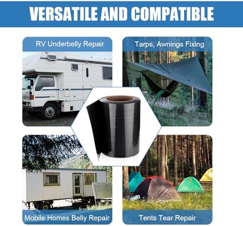 Ramkle RV Underbelly Tape, 6" x 50' RV Underbelly Material, Waterpro...