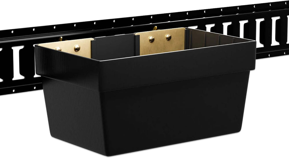 DC Cargo Mall Large E Track Storage Bin – Heavy-Duty E Track Basket Organizer...