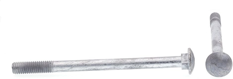 Prime-Line 9064768 Carriage Bolts, 1/2 in.-13 X 7 in., A307 Grade A Hot Dip G...