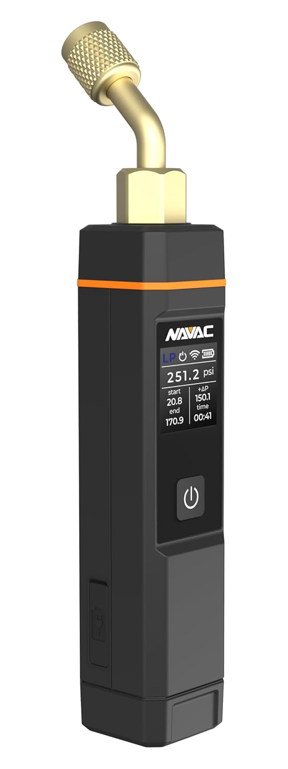 NAVAC SK2TP1 Wireless Smart Refrigerant Diagnostics Kit | Includes NST1 &...