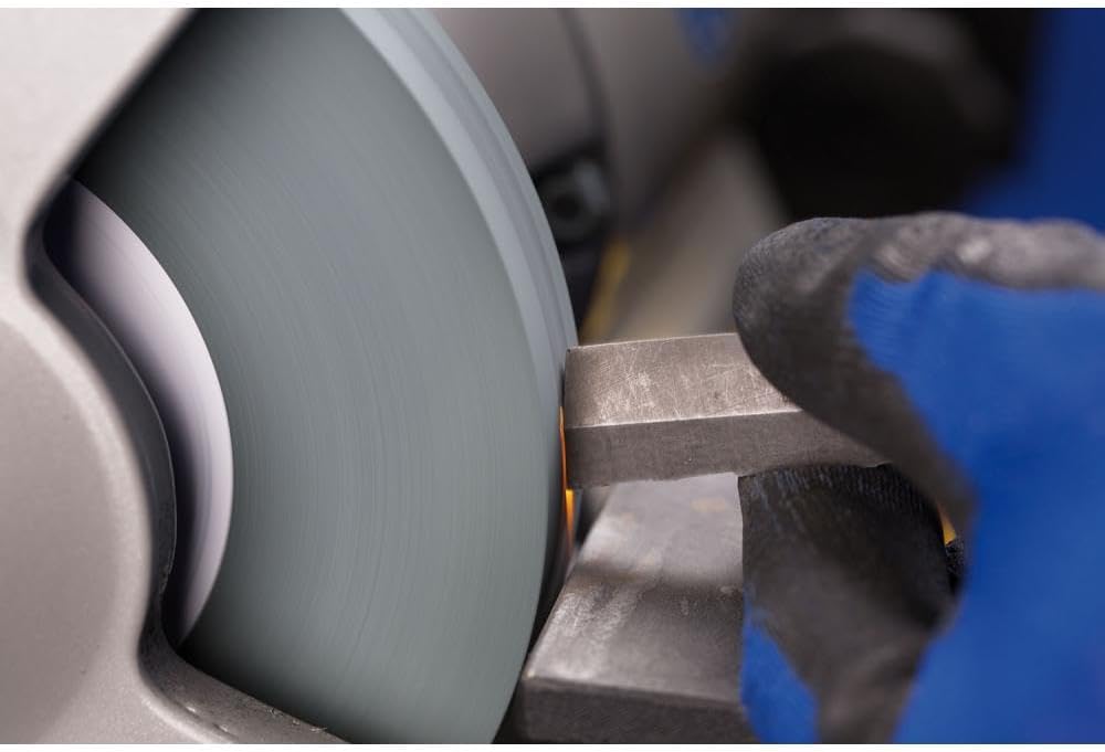 PFERD Vitrified Bench Grinding Wheel - Carbide, 6" Diameter, 5/8" T...