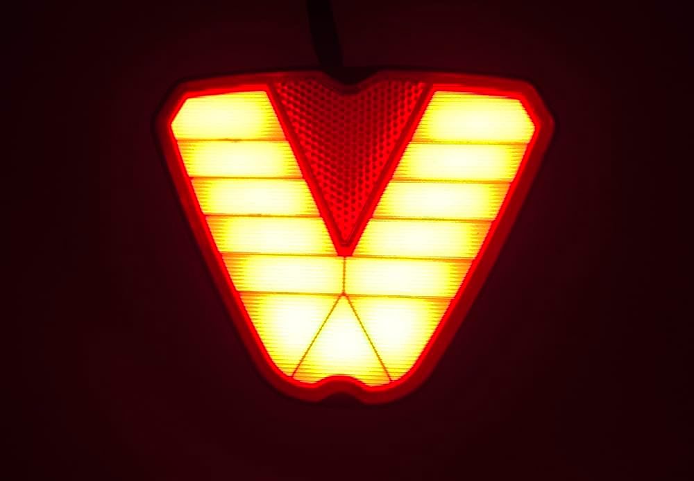 Towing Trailer Hitch Cover Tow Hitch Red LED Brake Light Sequential Turn Sign...