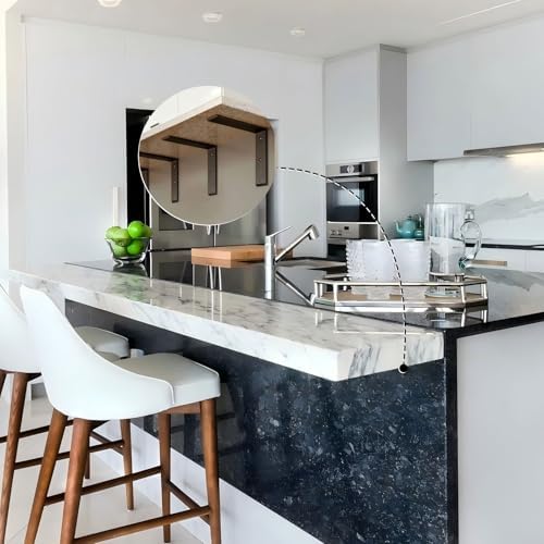 Floating Countertop Support Brackets Heavy Duty Shelf L Brackets 14 Inch 0.4 ...