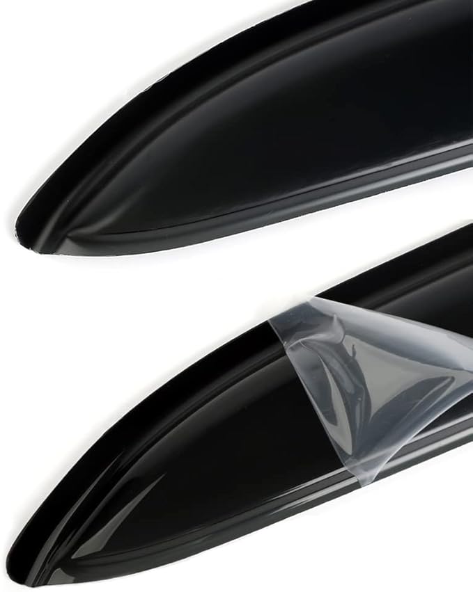 94076 Side Window Wind Deflector, Dark Smoke Window Visors fit