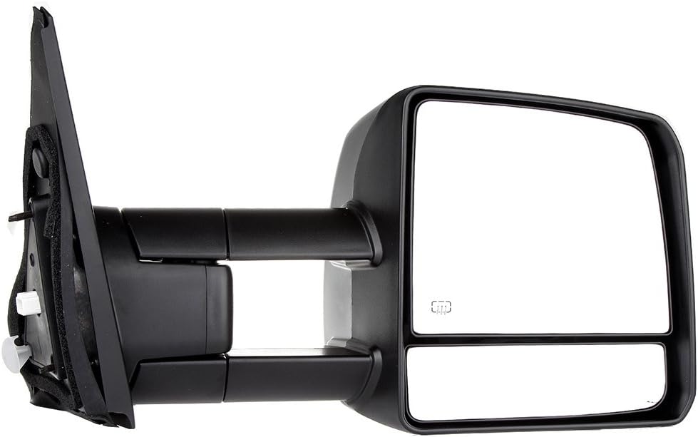 Passenger Side Towing Mirrors Fits 2007-2017 for Toyota for Tundra, Power Adj...