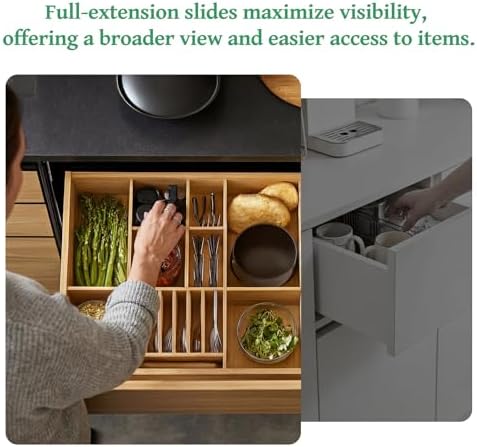 Soft Close Full Extension Ball Bearing Drawer Slides with Rear Bracket 12/14/...