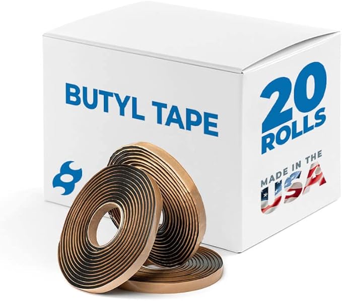 Second Skin Butyl Sealant Tape – Butyl Rubber Sealant, and Putty Tape
