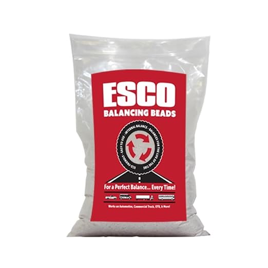 Esco 20469C Tire Balancing Beads, 4 oz, Case of 24 Bags