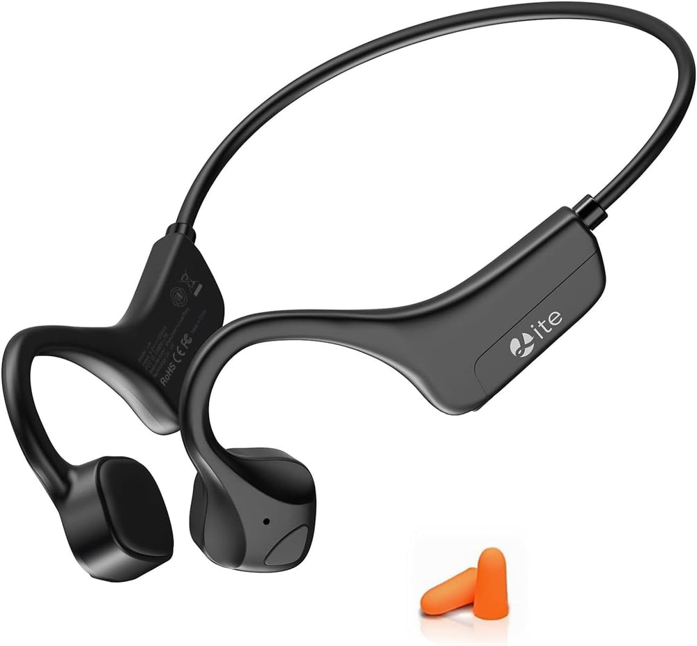 Bone Conduction Headphones Open-Ear Bluetooth 5.0, IP65 Waterproof Wireless