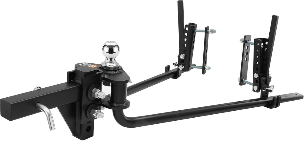 VEVOR Sway Control Weight Distribution Hitch, 1,500 lbs Capacity, Trailer Hit...