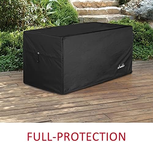 Deck Box Cover, Waterproof 600D Oxford, 63 x 30 x 28 in