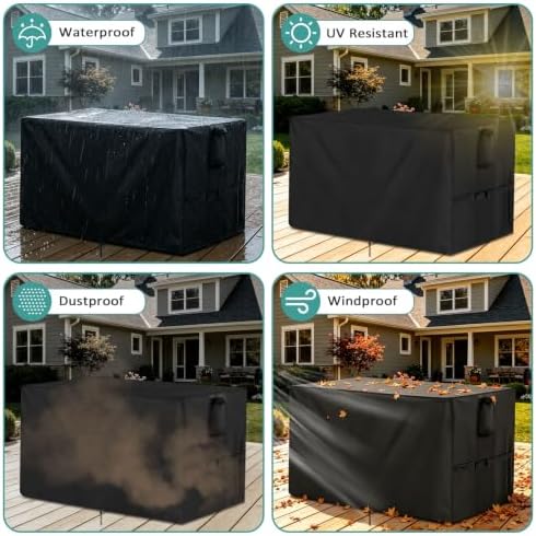 Outdoor Storage Box Cover for Keter XXL 230 Gallon Deck Box