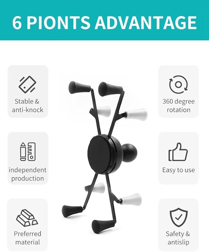 Strg Tablet Mount with Composite Double Socket Arm