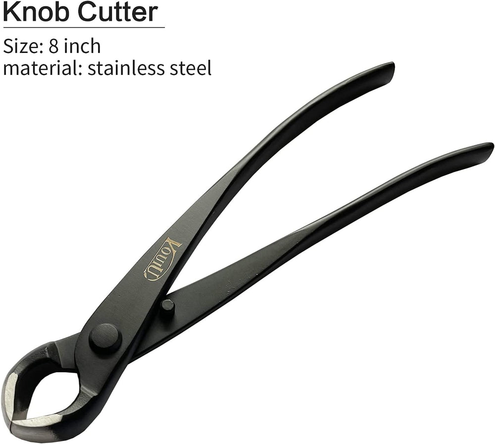 VOUIU 5-Piece Bonsai Tool Set,Knob Cutter,Concave Cutter,Wire Cutter,Jin Plie...