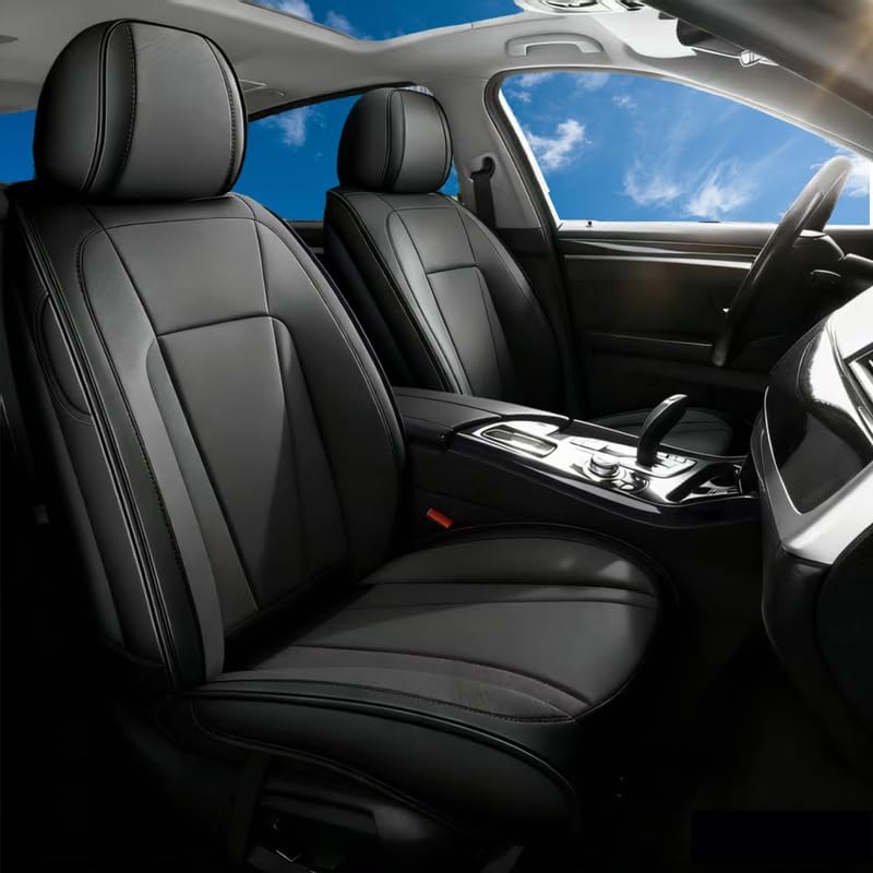 Car Seat Covers Full Set Custom Fit for Kia Optima 2001-2020,Black
