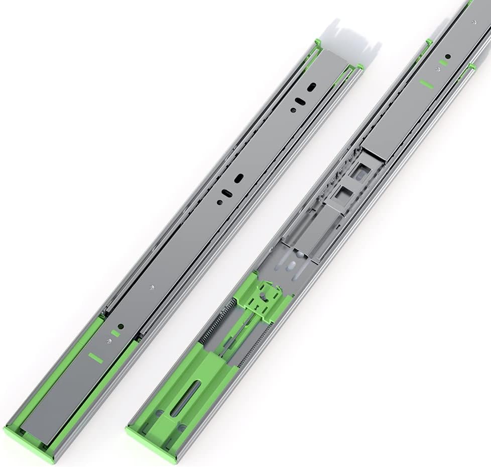 FivePears 2 Pairs 16 Inch Heavy Duty Soft Close Drawer Slides, 150 Lb Load Ca...