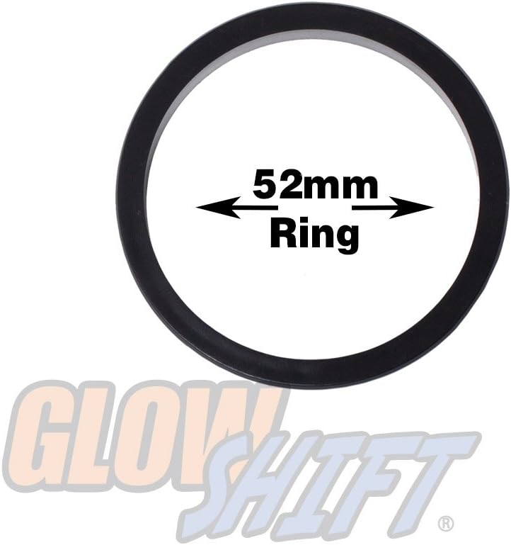 GlowShift Black Single Air Vent Gauge Pod Fits BRZ 13-20 & FR-S 13-16