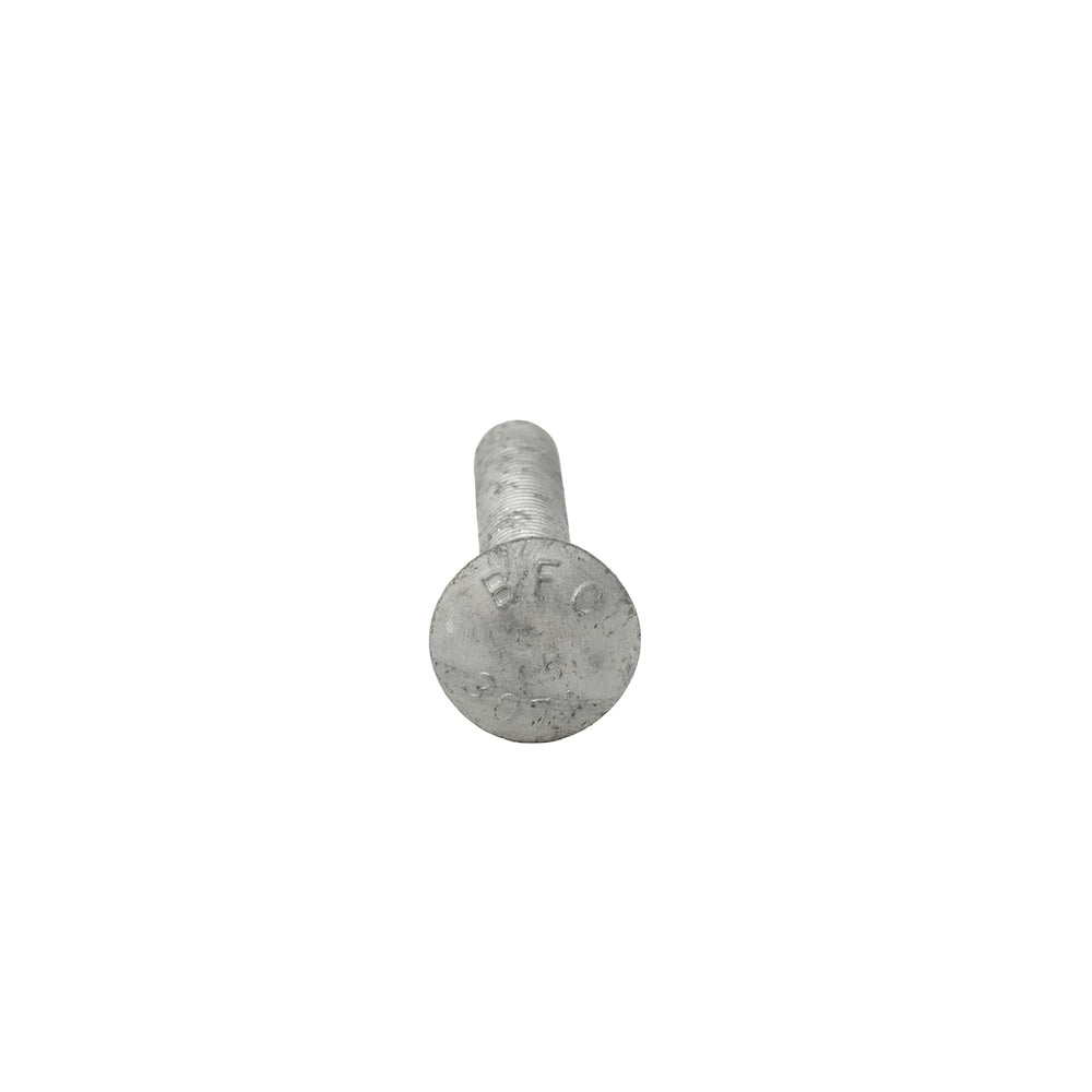 5/16"-18 x 2-1/2" (100 Sets) Hot Dipped Galvanized Carriage Bolt Ki...