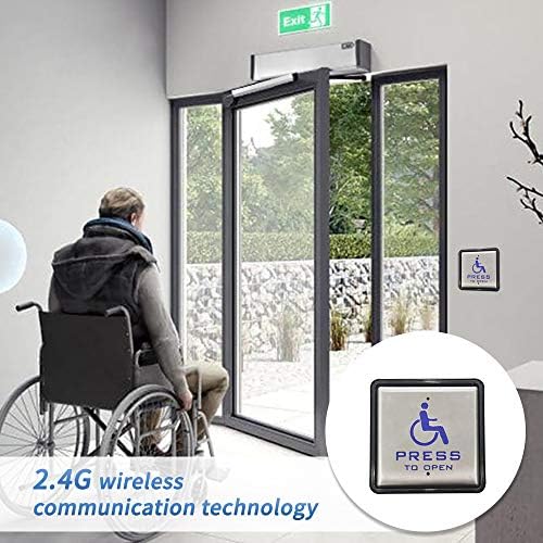 Olideauto Automatic Swing Door,ADA Door Opener AC110V Low Energy for Commerci...