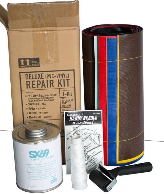 Inflatable Bounce House & Water Slide Vinyl Repair Kit