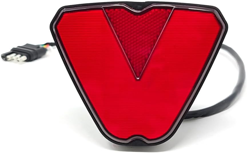 Towing Trailer Hitch Cover Tow Hitch Red LED Brake Light Sequential Turn Sign...