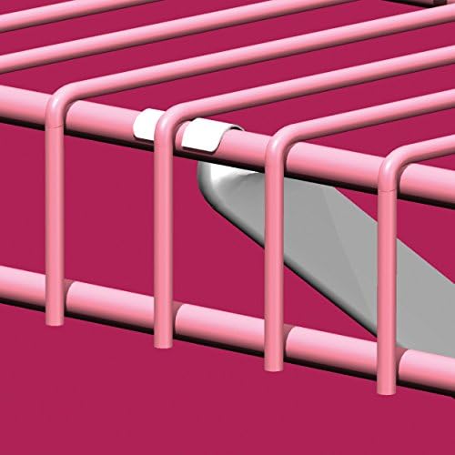 ClosetMaid Wire Shelving Support Brackets for 12 in. & 16 in. Deep Shelve...