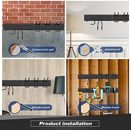 Sttoraboks Garage Wall Organizer, Heavy Duty Tool Hangers for Garage Wall wit...