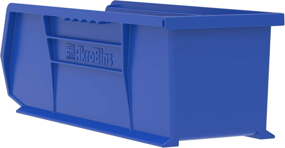 Akro-Mils 12 Pack AkroBins Plastic Storage Bins, Space-Saving Stackable Organ...