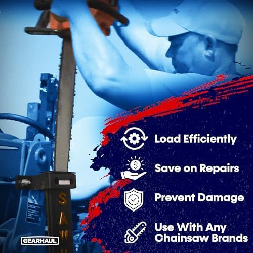 SawHaul Universal Tractor Chainsaw Holder