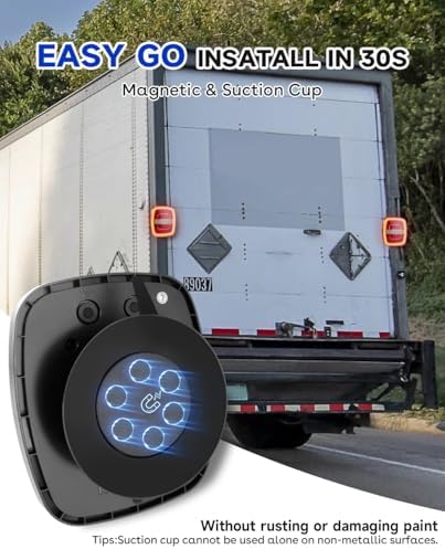 Agrieyes Wireless Trailer Lights, Magnetic Tow Tail Light Kit (T325)