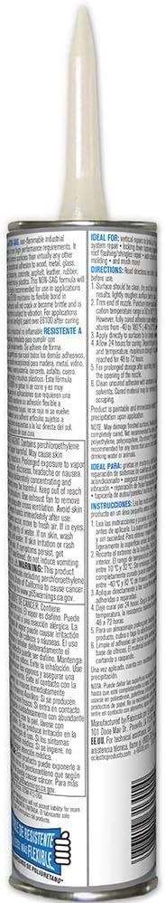 Eclectic Products 252011 12 Pack 10.2 oz. E6100 Industrial Strength Adhesive ...