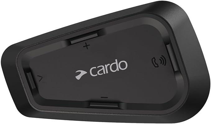 Cardo Systems Spirit Motorcycle Bluetooth Communication Headset, 2-Way Bluetooth