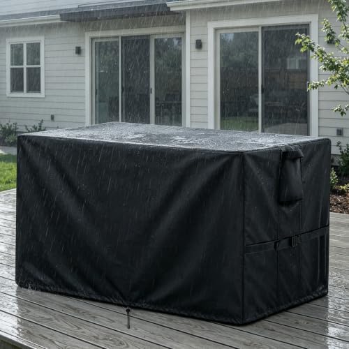 Outdoor Storage Box Cover for Keter XXL 230 Gallon Deck Box
