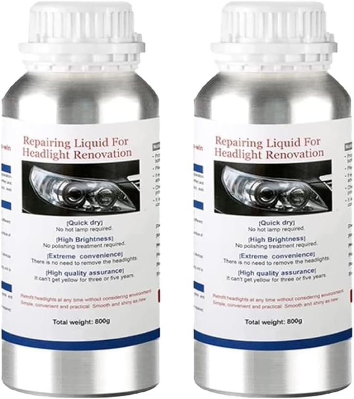ROYWOO 1600g Car Headlight Restoration Liquid，Auto Headlight Scratch Restorin...