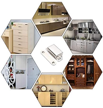 Mousike Cabinet Magnets 30lb Strong Catch for Kitchen Cupboard Door 20Pack