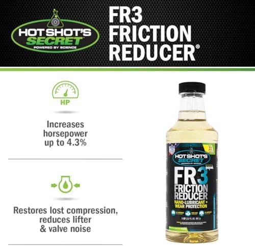 Hot Shot's Secret FR3 Friction Reducer Nano-Lubricant with Wear Protectio...
