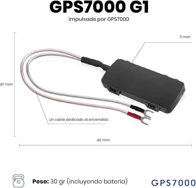 GPS7000-4G Hidden GPS Tracker for Vehicles | 90 Days of Service Included | Self