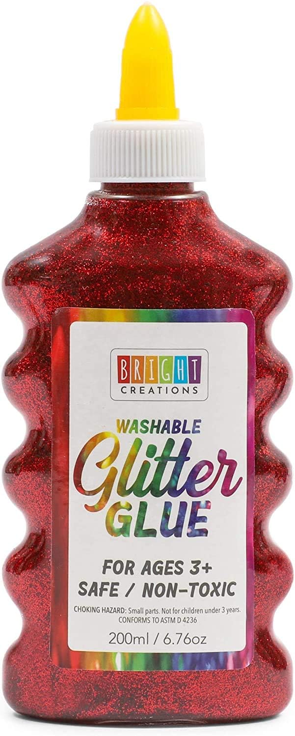 Bright Creations Glitter Glue Variety Pack (8 Colors, 6.8oz (8ct))