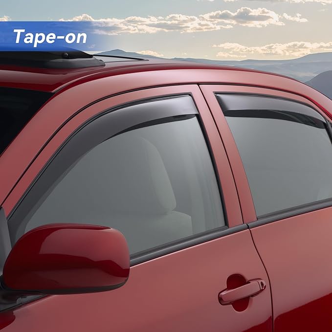 Window Visors Rain Guards for 2013 2014 2015 2016 2017 2018 2019 2020 Ford