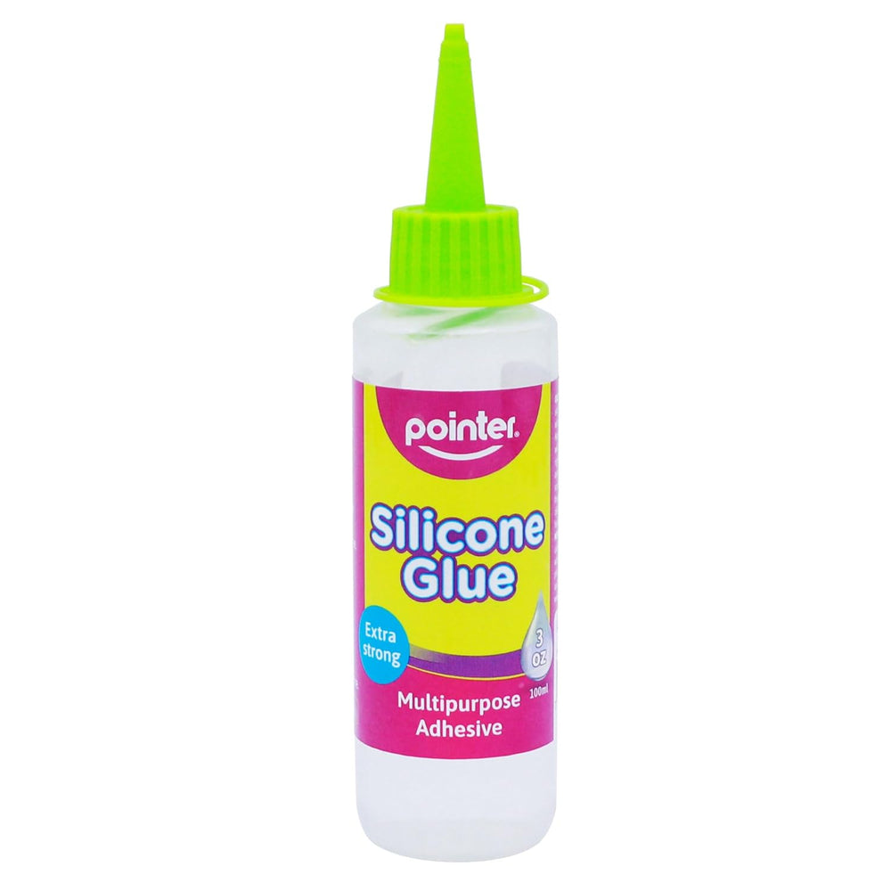 Pointer Silicone Glue Crystal Clear Multipurpose Adhesive for Craft, Art DIY ...