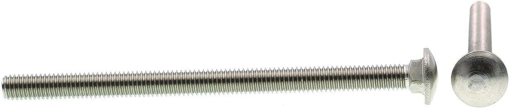 Prime-Line 9063970 Carriage Bolts, 3/8 in.-16 X 6 in., Grade 18-8 Stainless S...