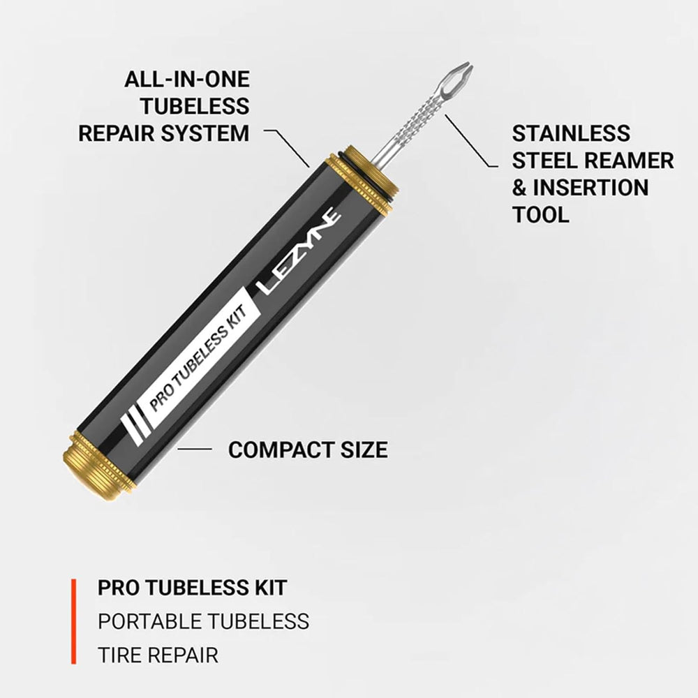 LEZYNE Pro Tubeless Bike Tire Repair Kit