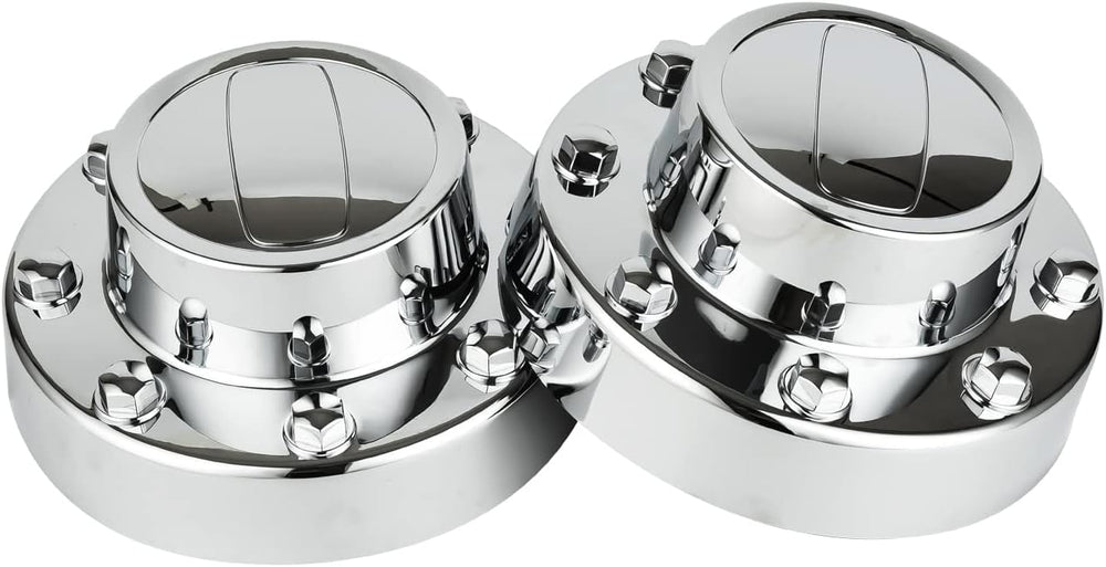 Replacement for Chrome Wheel Center Hub Cap Hubcap 2011-2018 Ram 3500 2Pcs Fr...