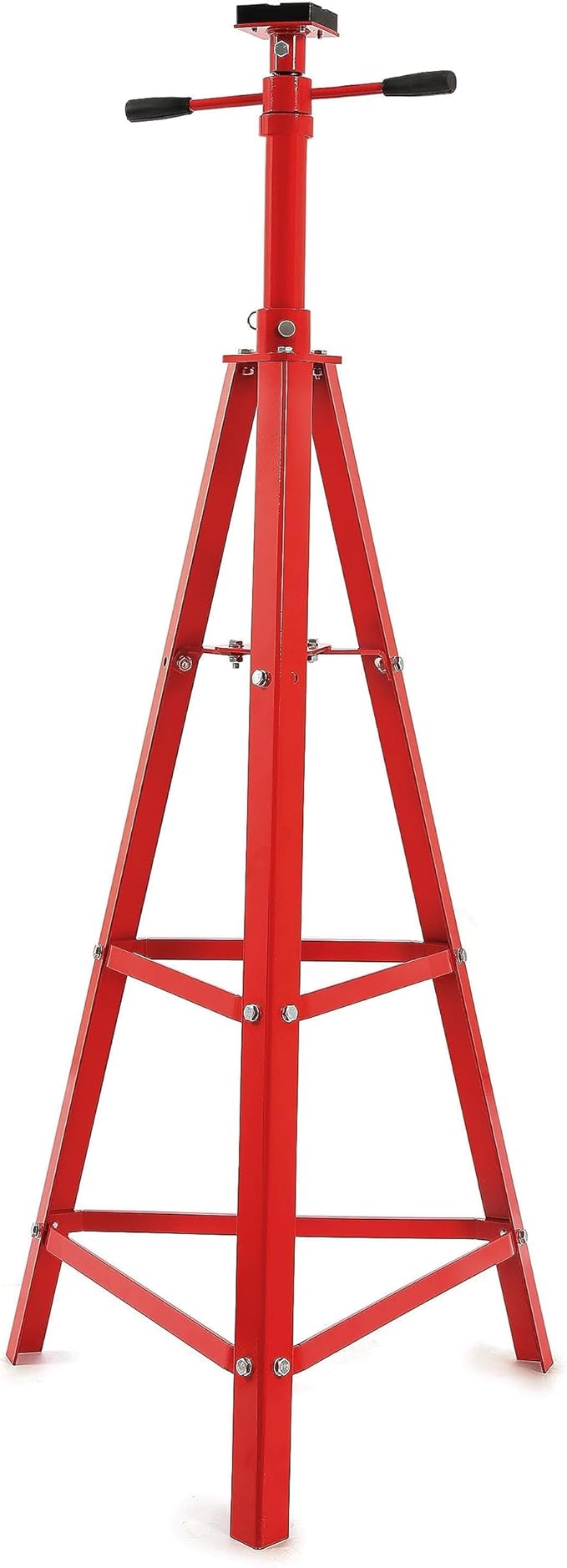KUAFU 47.375"-84.5" Automotive Under Hoist Tripod Stand 2 Ton High ...