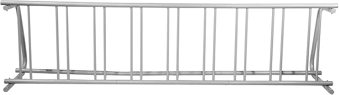 BestEquip 111" Length Floor Bike Rack, 9 Holders All-Steel Grid Bike Rack