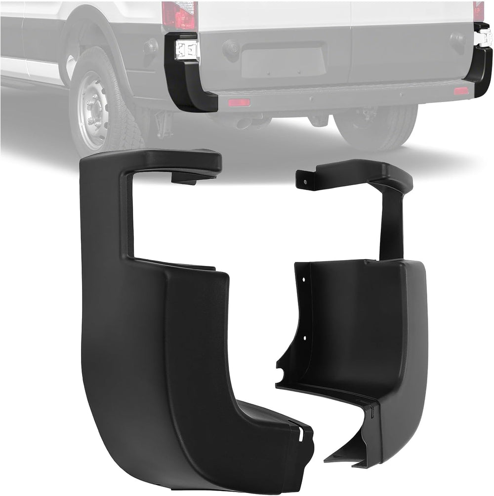 HECASA Rear Bumper Side End Cap Cover Compatible with 2015-2024 Ford Transit ...