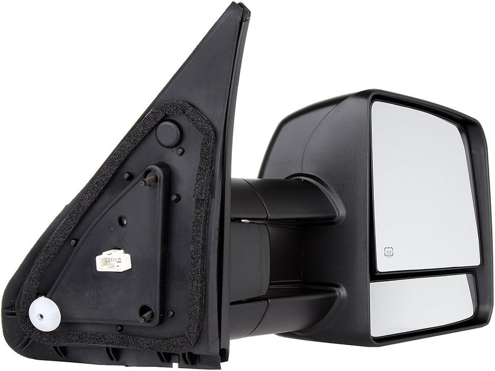 Passenger Side Towing Mirrors Fits 2007-2017 for Toyota for Tundra, Power Adj...