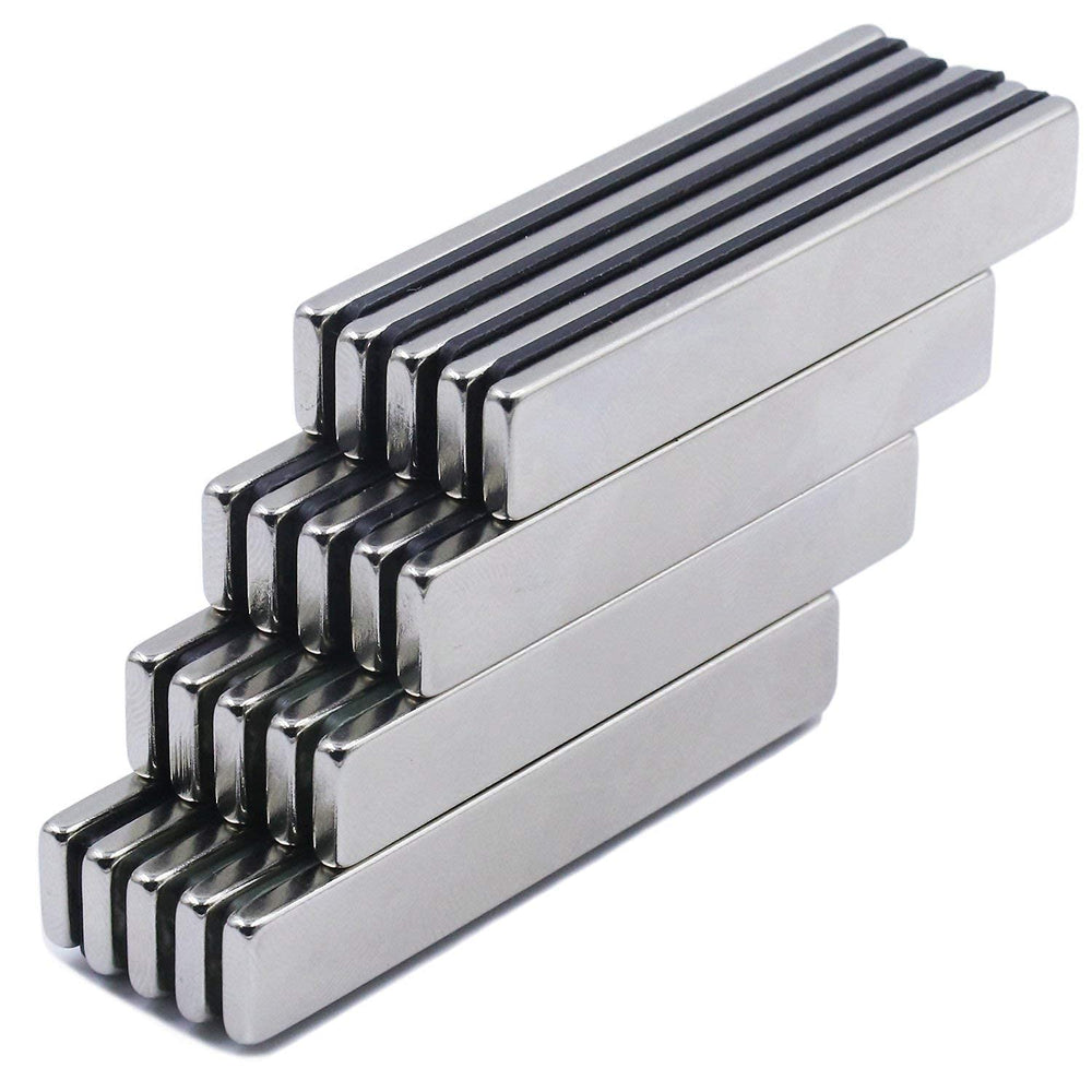 LOVIMAG Powerful Neodymium Bar Magnets, 48 Pack Rare Earth Metal Neodymium Ma...